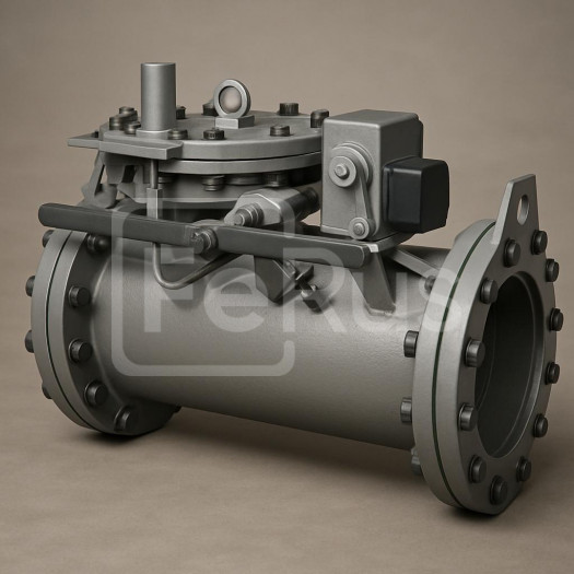 Клапан отсечной быстродействующий (ПЗК) Ду400